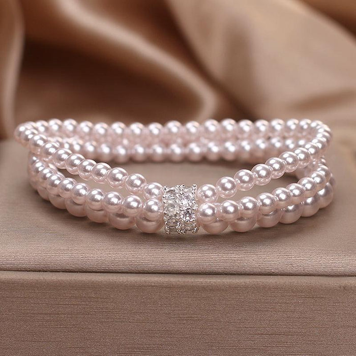 Baroque Pearl Multi-layer Twin Bracelet