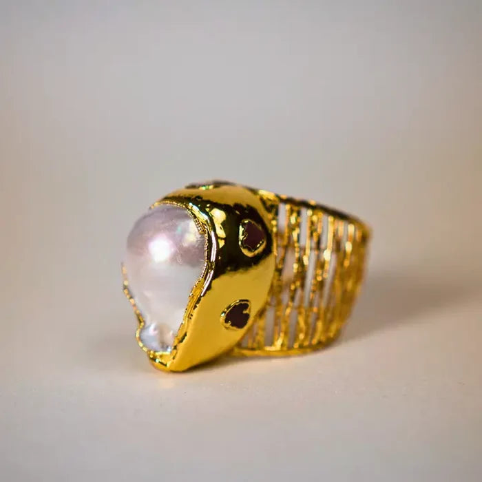 Baroque Pearl Ring