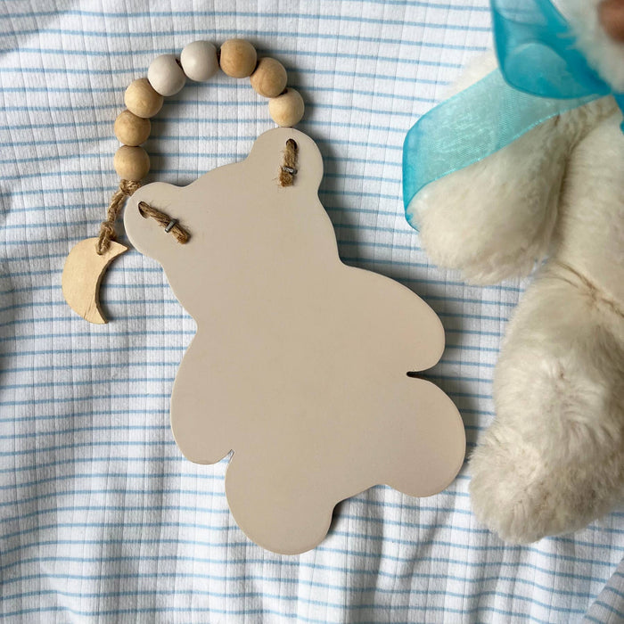 Bear Baby Wall Plaque