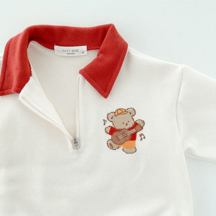 Bear Design Long Sleeve Onesies (2 colors)