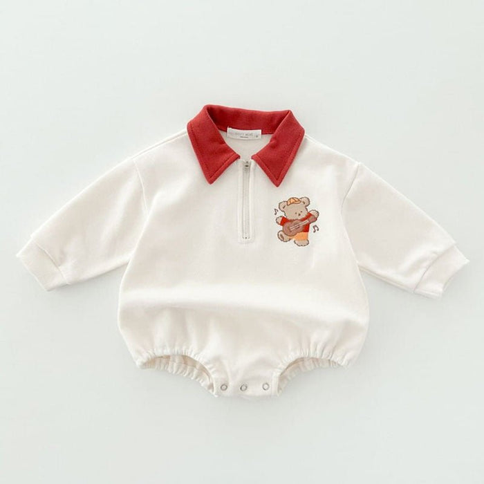 Bear Design Long Sleeve Onesies (2 colors)