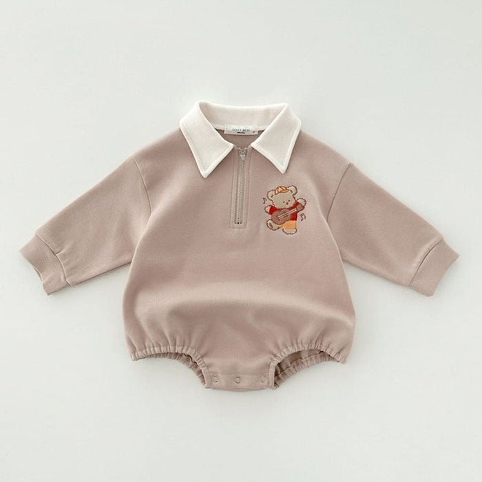 Bear Design Long Sleeve Onesies (2 colors)