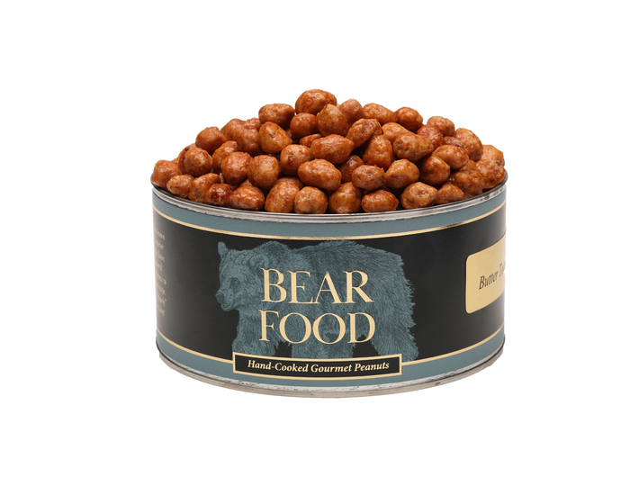 Bear Food Butter Toasted Gourmet Peanuts -10 oz