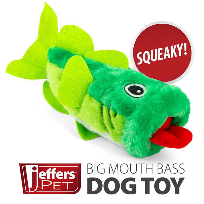 Big-Mouth Fish Plush for Gentle Play