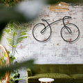 Bike Line Metal Wall Art