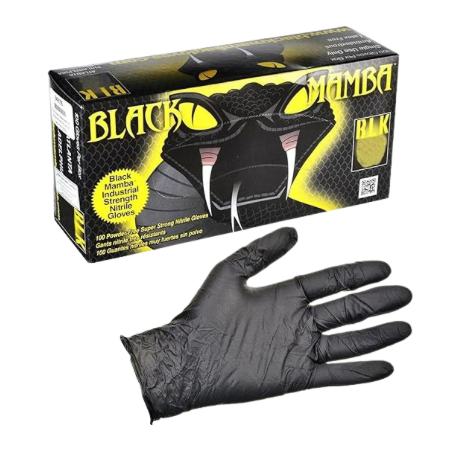BLACK MAMBA Size X-Large Nitrile Gloves (Copy)