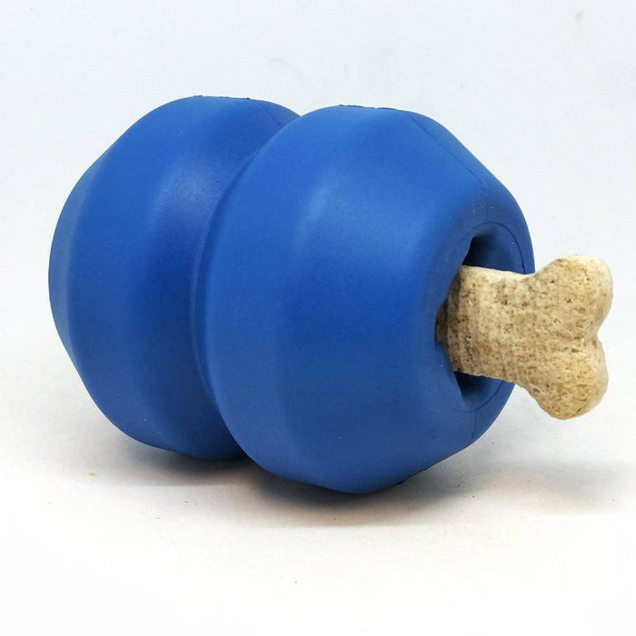 Blue Double Chamber Treat Toy