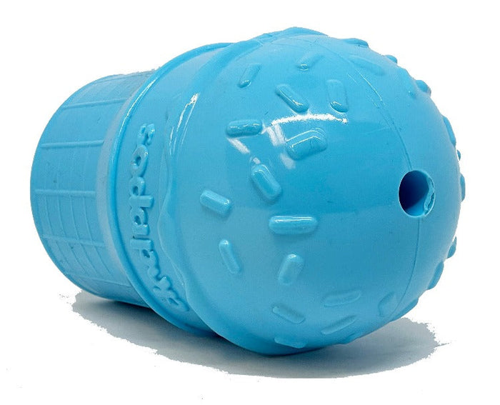 Blue Ice Cream Cone Treat Toy