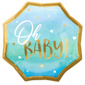 Blue Oh Baby Balloon