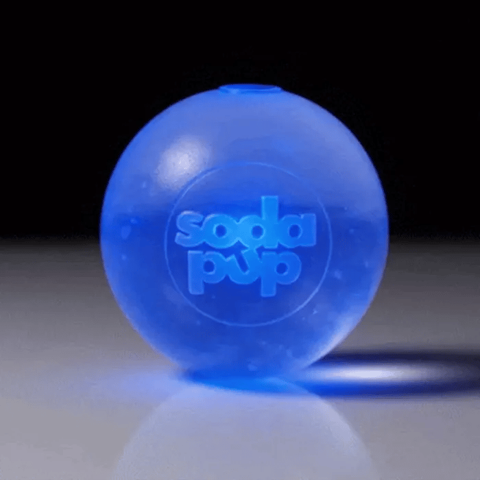 Blue Strobe Light-Up Fetch Ball