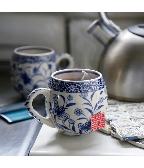 Blue & White Mug
