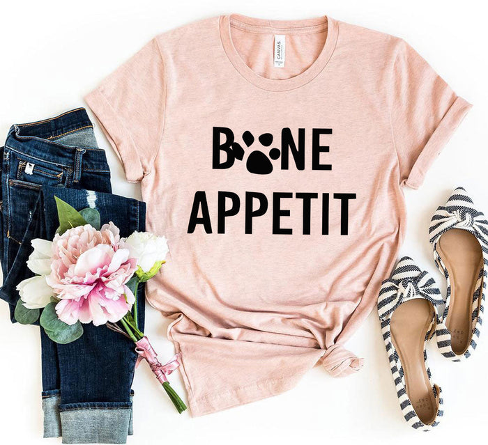 Bone Appetit Paw Graphic Tee