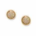 Brighton Illumina Celeste Dome Post Earrings -Gold