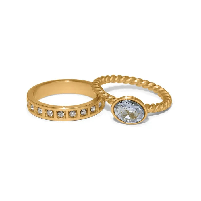 Brighton Love Knows Duo Rings