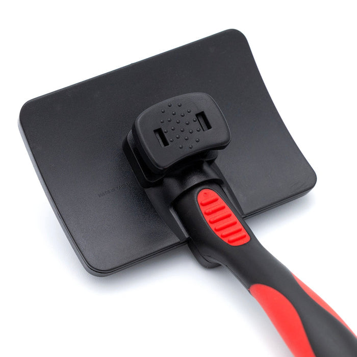 Button-Release Pet Slicker Brush