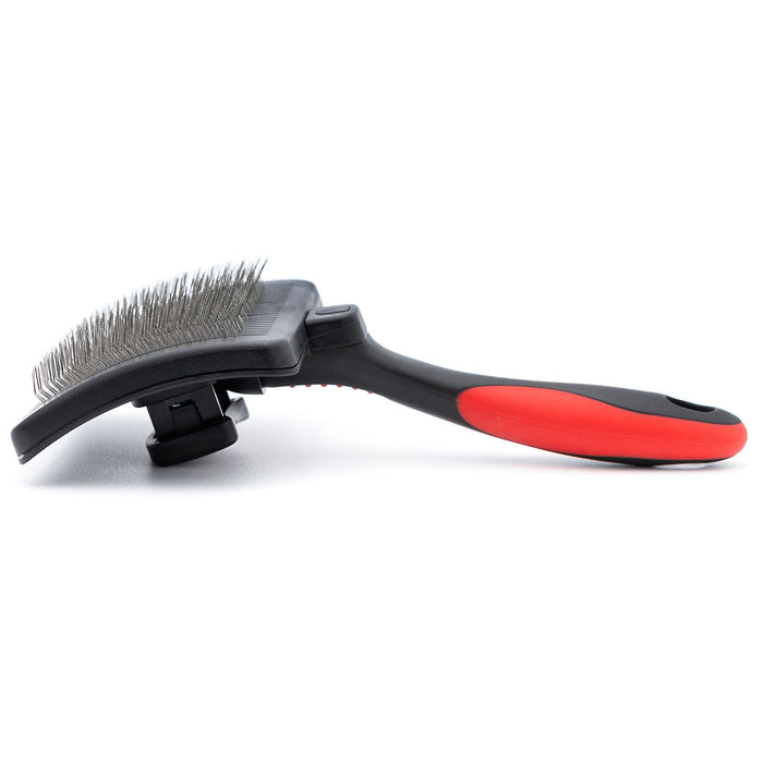 Button-Release Pet Slicker Brush