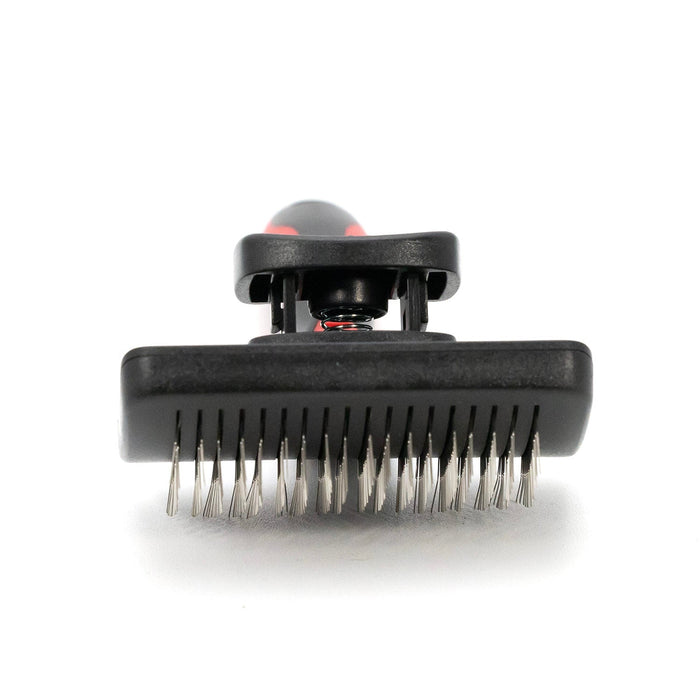Button-Release Pet Slicker Brush