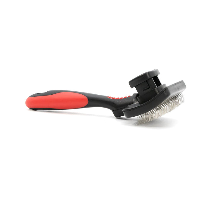 Button-Release Pet Slicker Brush