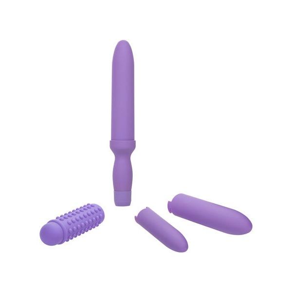 Calexotics Dr. Laura Berman Rechargeable Vibrating Dilator Set (4 Sizes + Sleeve)