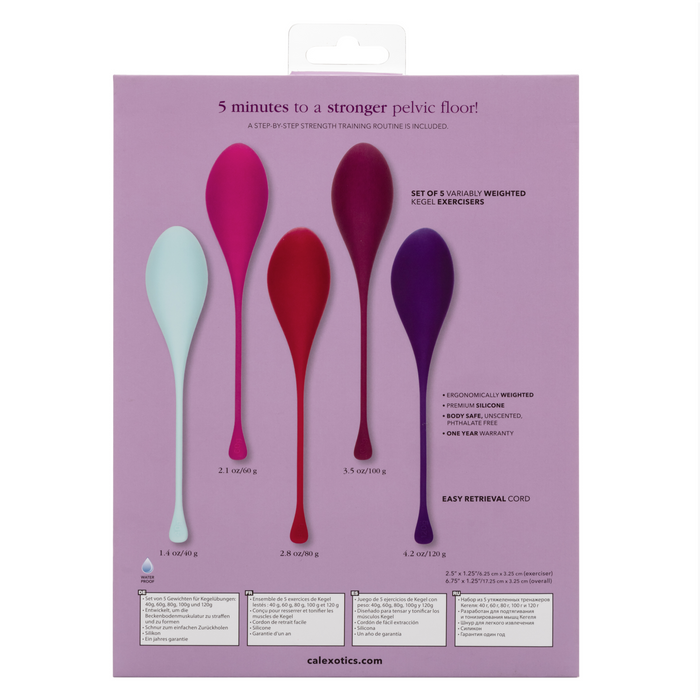 Calexotics Kegel Training Set (5 Pack)
