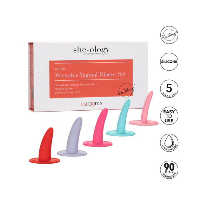 Calexotics She-ology Wearable Dilator Set (5 Sizes)