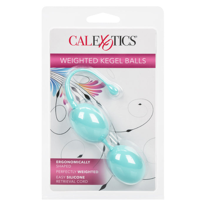Calexotics Weighted Kegel Balls - Teal
