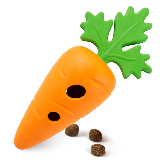 Carrot Treat Toy for a Stuff-and-Play Session