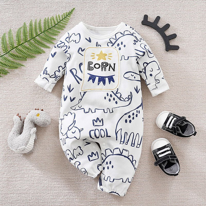 Cartoon Animals Long Sleeve Jumpsuit (6 Designs)