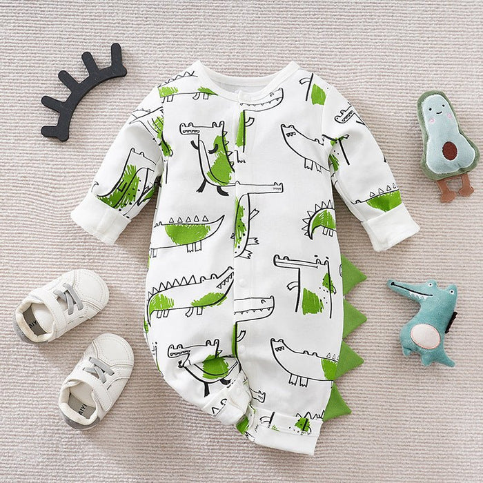 Cartoon Animals Long Sleeve Jumpsuit (6 Designs)
