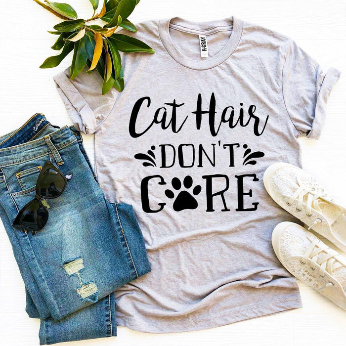 Cat Hair Don’t Care Paw Tee