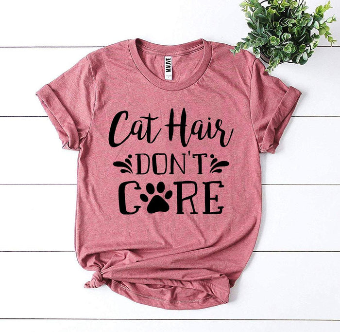 Cat Hair Don’t Care Paw Tee