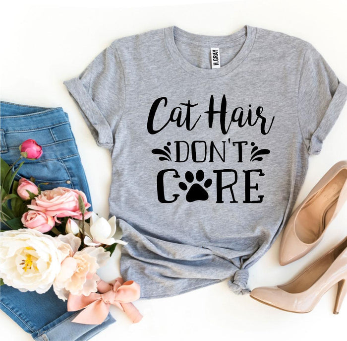 Cat Hair Don’t Care Paw Tee