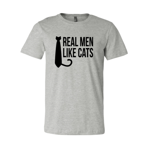 Cat-Loving Men Silhouette Tee