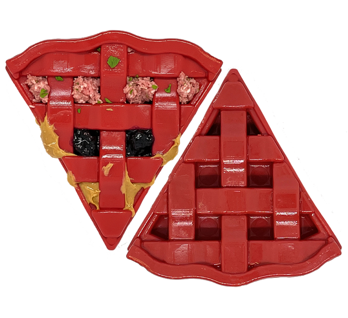 Cherry Pie Slice Nylon Treat Toy