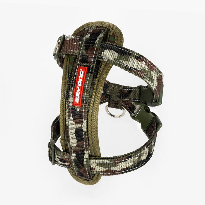 Chest Plate Dog Harness in Camo