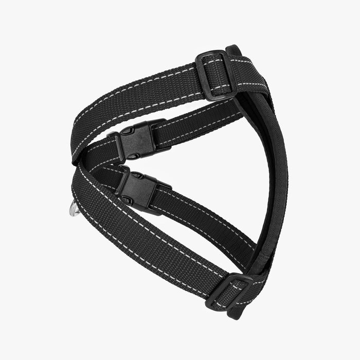 EzyDog Chest Plate Dog Harness in Black
