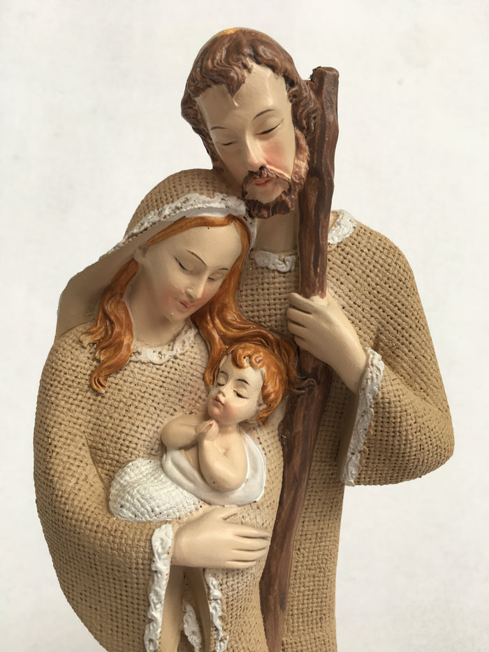 Christmas 12” Beige and White Nativity