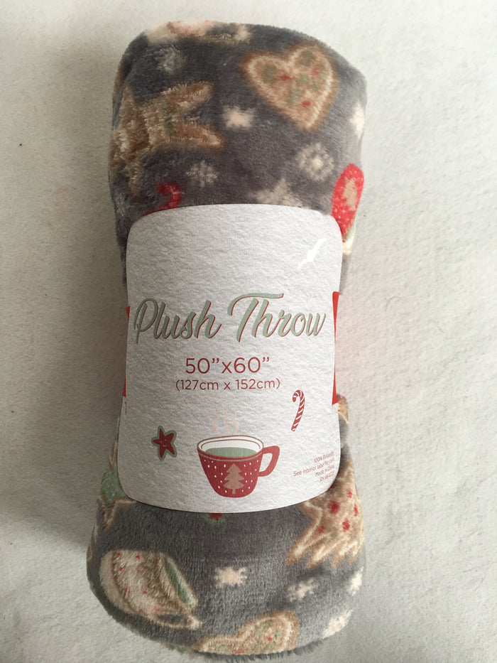 Christmas All Things Cozy Plush Blanket Throw