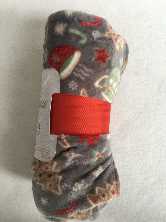 Christmas All Things Cozy Plush Blanket Throw