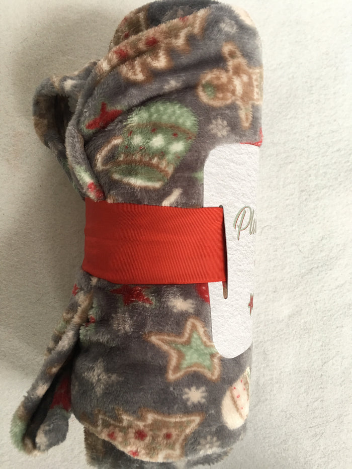 Christmas All Things Cozy Plush Blanket Throw