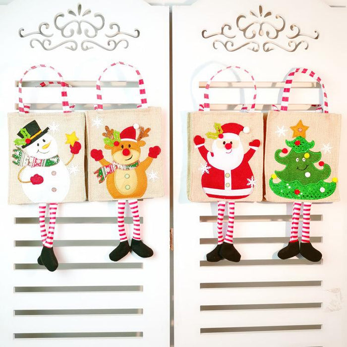 Christmas Cloth Bag Gift Packaging Handle Bag