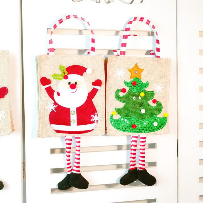 Christmas Cloth Bag Gift Packaging Handle Bag
