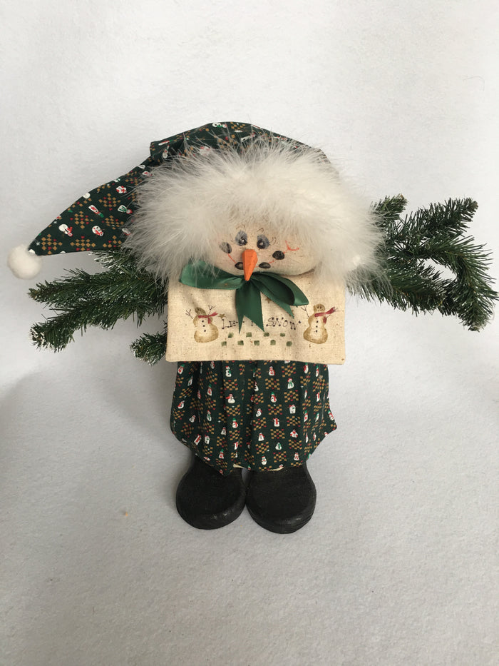 Christmas Hand Crafted Snowman