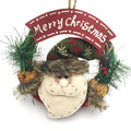 Christmas Wreath Garland Front Door Ornament for Christmas Party Decor