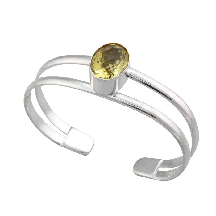 Citrine Band Cuff