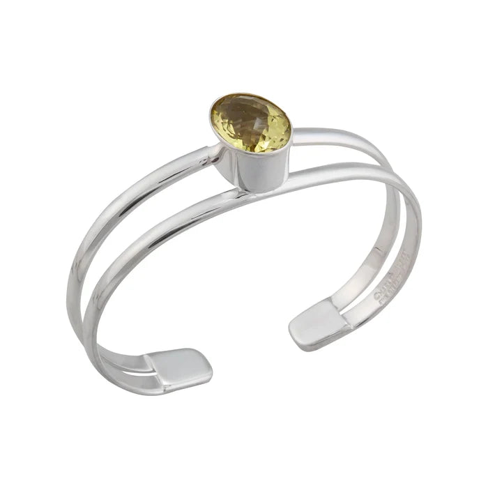 Citrine Band Cuff