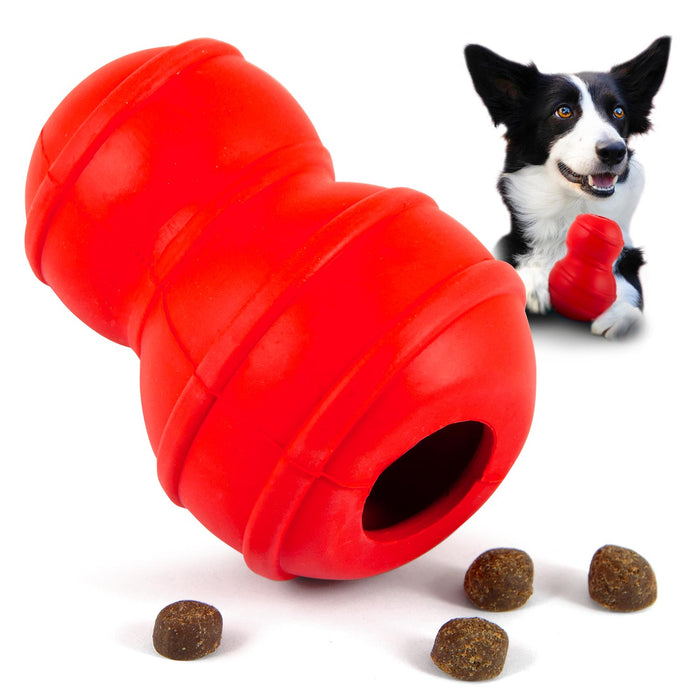 Classic Red Stuffable Toy for Treat Play