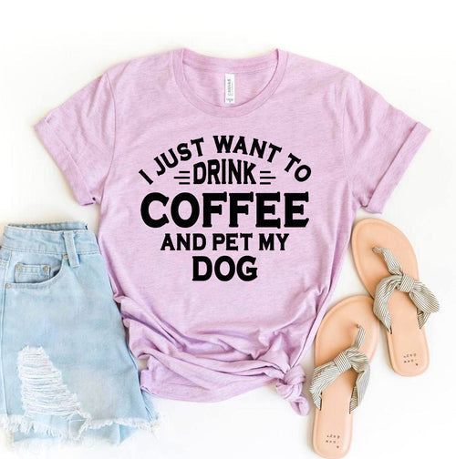 Coffee & Dog Bold Stack Tee