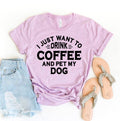 Coffee & Dog Bold Stack Tee