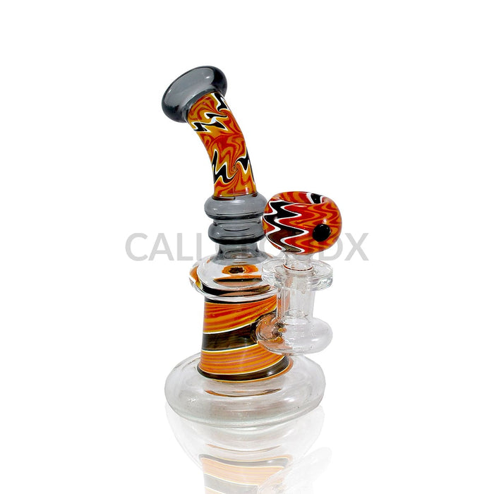 6’ Color Spiral Water-Pipe | Mini Ring
